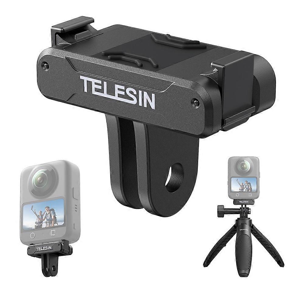 TELESIN S7-JBK-23-TDJ Compatible For DJI Osmo 360 / Action 5 Pro Camera Magnetic Quick Release Base Adapter