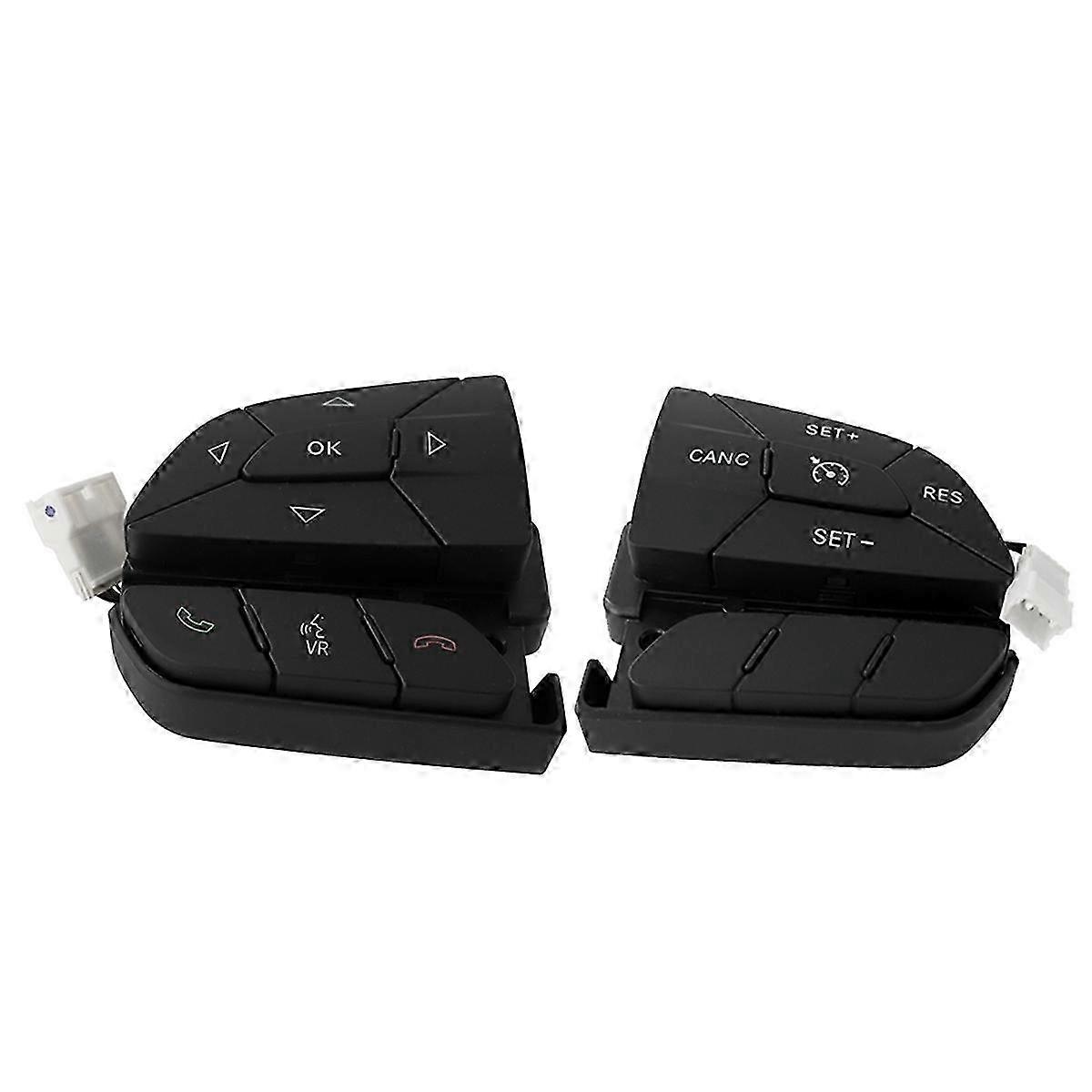 1Pair Steering Wheel Control Switch Cruise Volume Button for