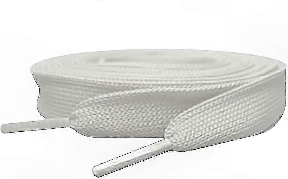 White Replacement Shoelaces for Designer Sneakers - Durable & Perfect Fit Solution