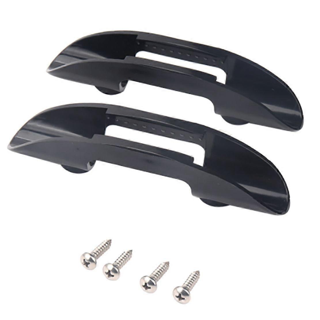 2PCS Oar Fixing Buckle Kayak Accessories Kayak Marine Boat Paddle Clip Holder Watercraft Black Plas