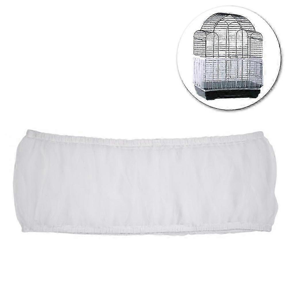 Pet Products Mesh Bird Catcher Net Cover Shell Rock für Vogelkäfige Größe L (Weiß) PK 2025