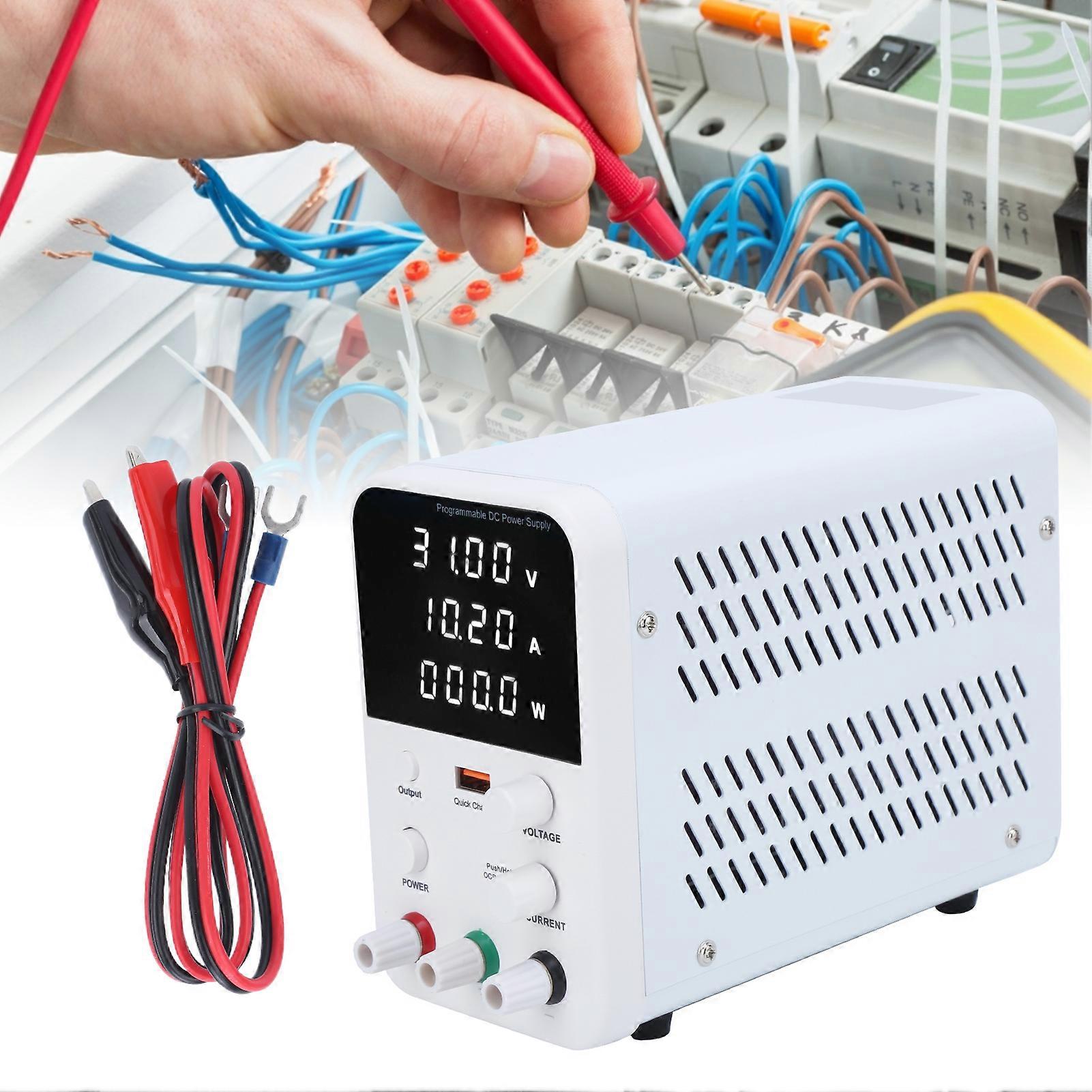 WPS3010B 30V 10A 300W Adjustable DC Power Supply USB Powered