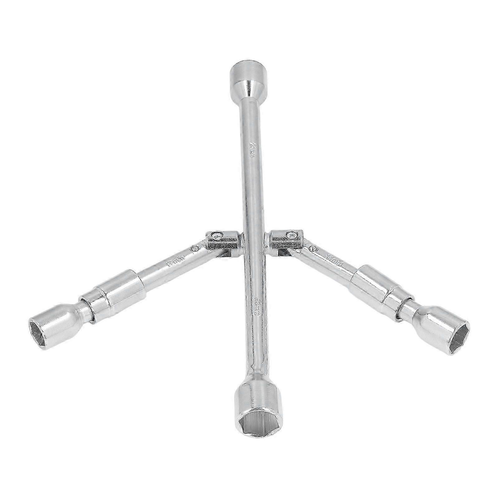 High quality 14 inch car repair folding cross wrench