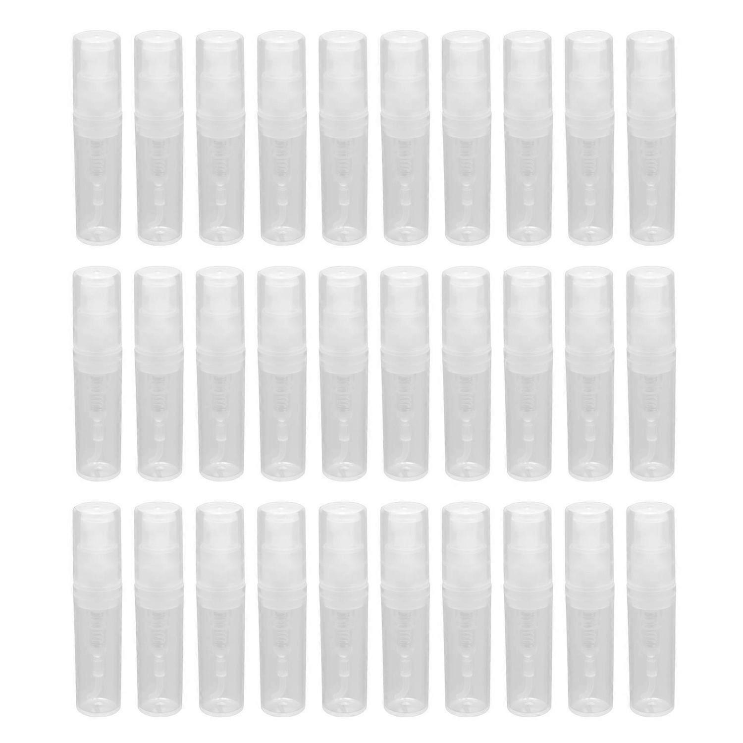 30Pcs Clear 2Ml Atomizer Plastic Bottle Disposable Bottle