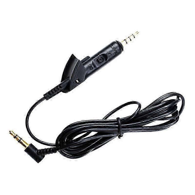 Suitable for BOSE QuietComfort 15 headphone cable headset replacement line QC15 microphone recording line volume control line 2025