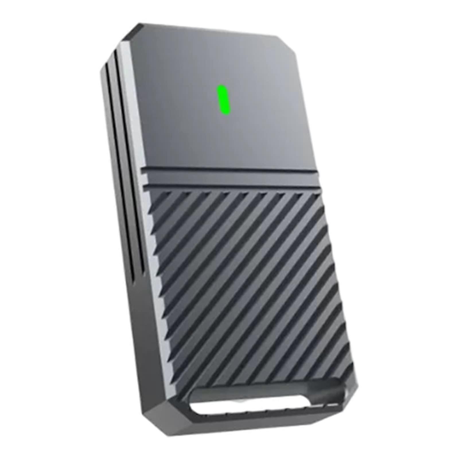 Aluminum Alloy M.2 NVME SSD Enclosure USB 3.2 Gen2 10Gbps PCIE M/BM Key 2230 Form Factor