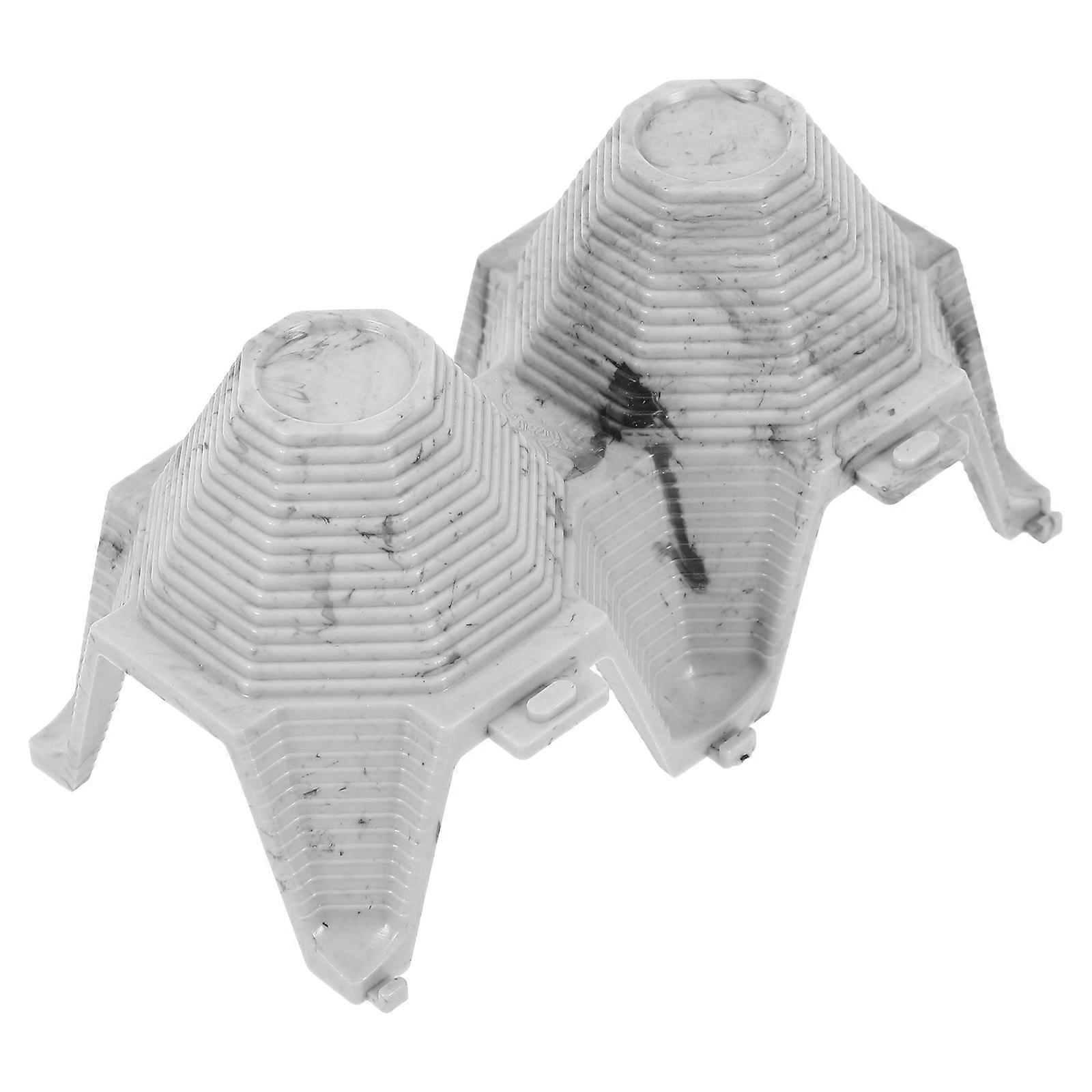 Scorpion Habitat Accessories Plastic Reptile Hide Cave for Crickets