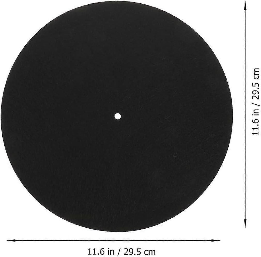 Turntable Mat Static Felt Record Pad For Vinyl Records Easy To Install Enhanced Sound Quality Vintage Home Decor