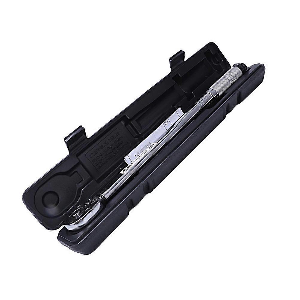 28-210Nm Torque Wrench Adjustable Design For Equipment Assembly With Robust Black Steel Composition 1Pcs