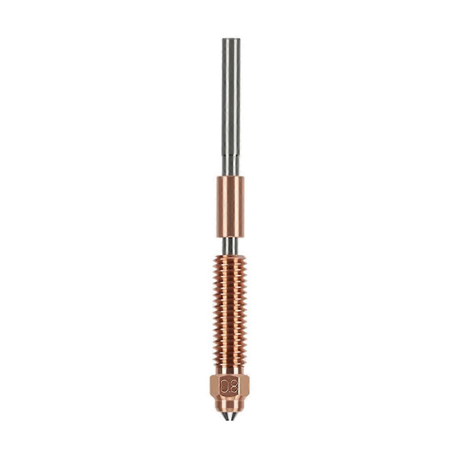 High-Flow Printing Upgraded Nozzle Chromium Zirconium Copper 0.8mm