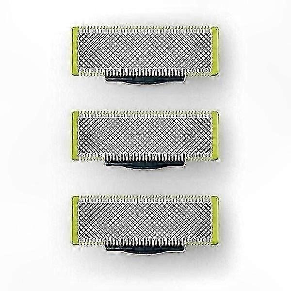 Replacement Razor Blades, 3-Pack Universal Fit for Multi-Use Trimmers and Shavers