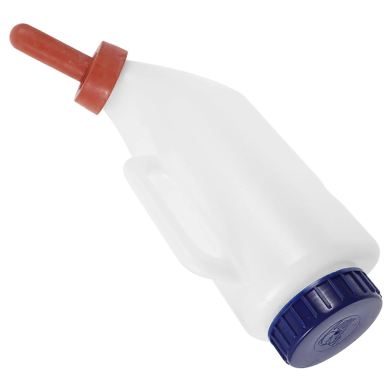 Calf Nursing Bottle Plastic for Storage 2Pcs with Handle Assorted Color