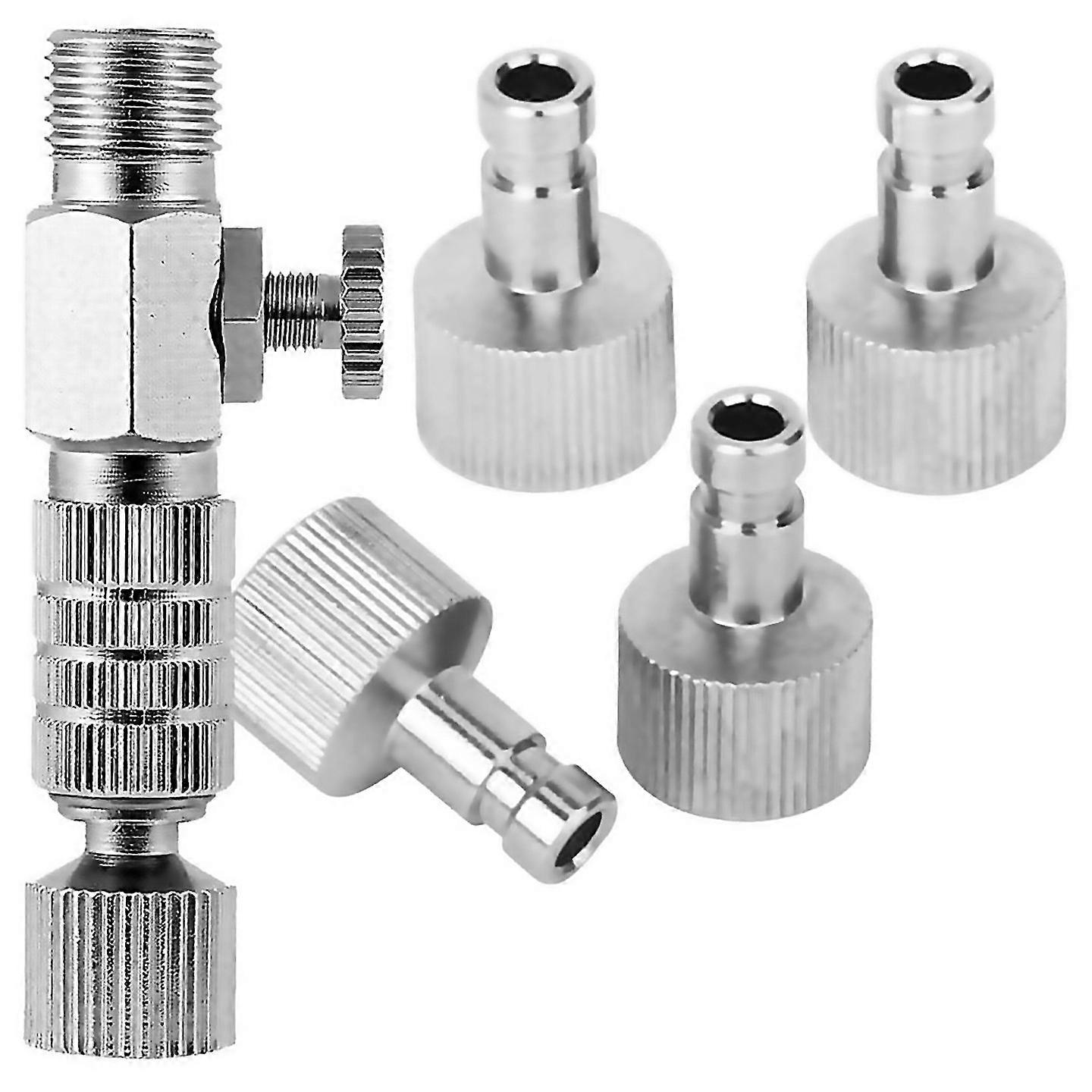 For Quick Release Coupling Disconnect Adapter With Air Flow Adjustment
