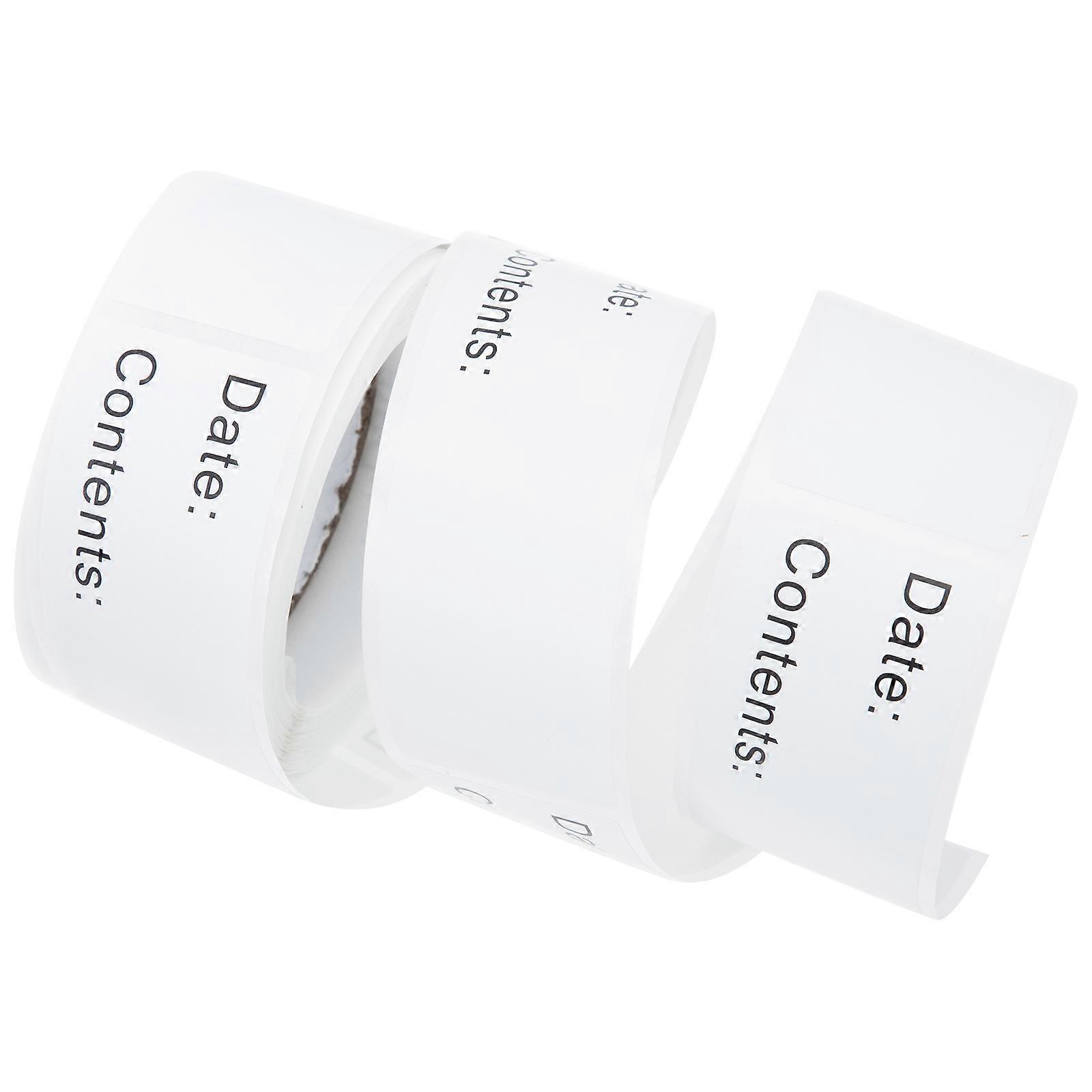 Milk Tag Adhesive Date Label Stickers for Breast Milk Storage 12 Rolls