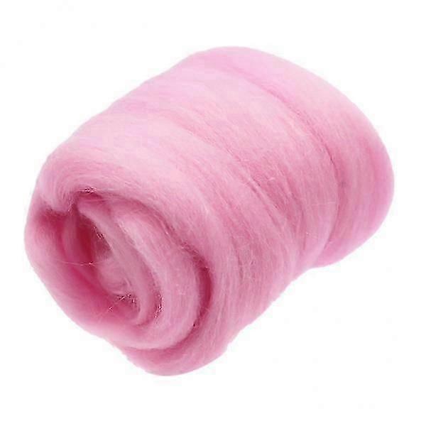 Soft Wool Roving Set for Crafting - Blush Pink Shades