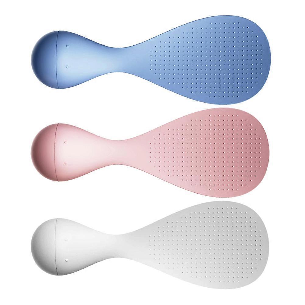 Nonstick Rice Paddle 12 Pcs Kitchen Tool Heat Resistant Serving Spoon Assorted Color For Cooking Household Use