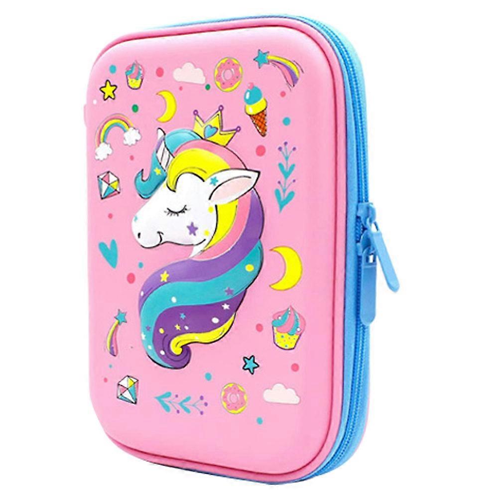 Chic Pencil Box For Kids Featuring Portable And Washable Design Ideal For Organizing Stationery 4Pcs