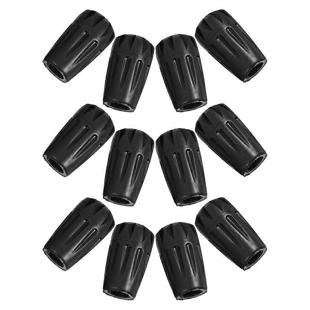 Non Slip Walking Stick Tips Trekking Pole Replacement for Hiking 48Pcs