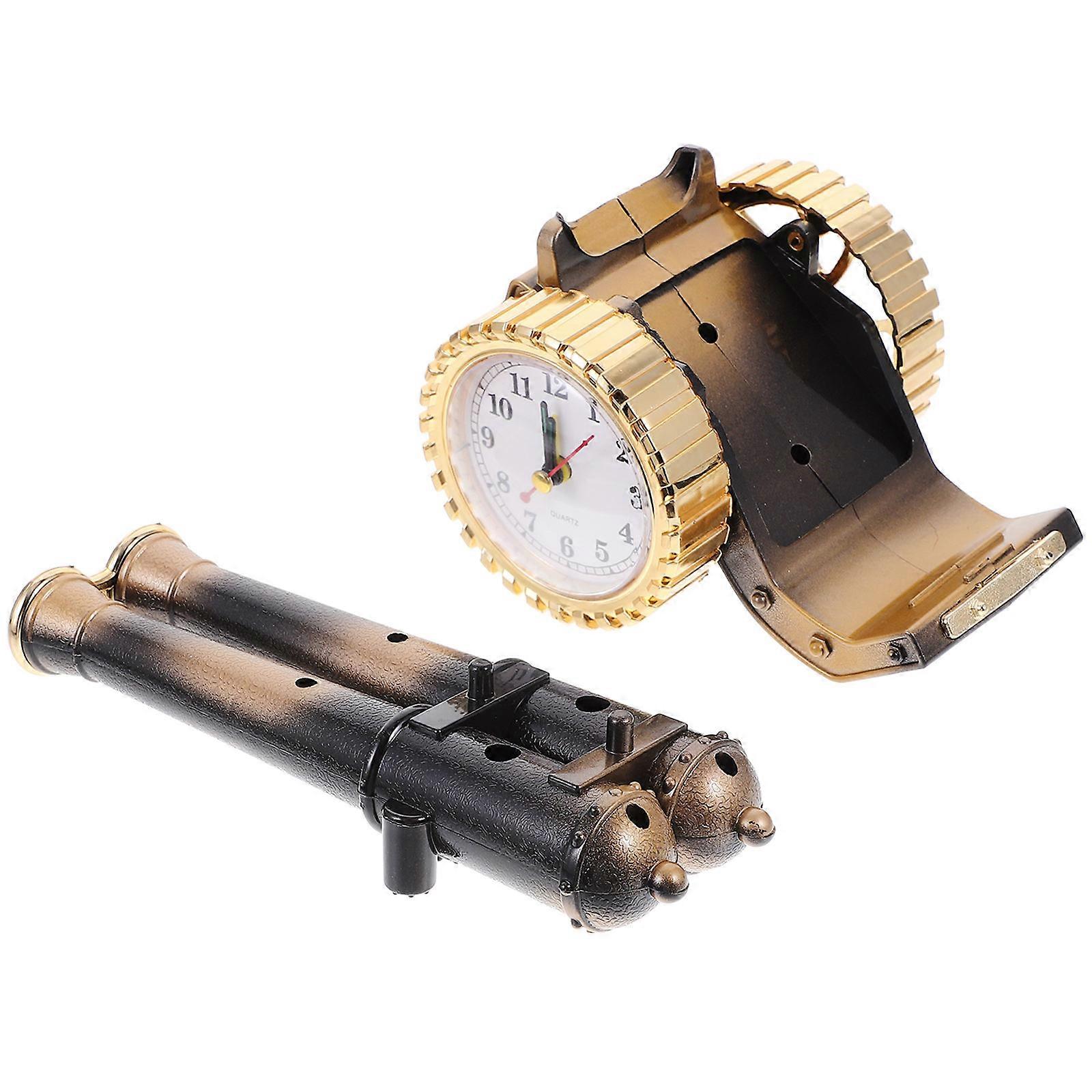 Desktop Clock Mechanical Alarm Clock for Graduation Gift 3Pcs