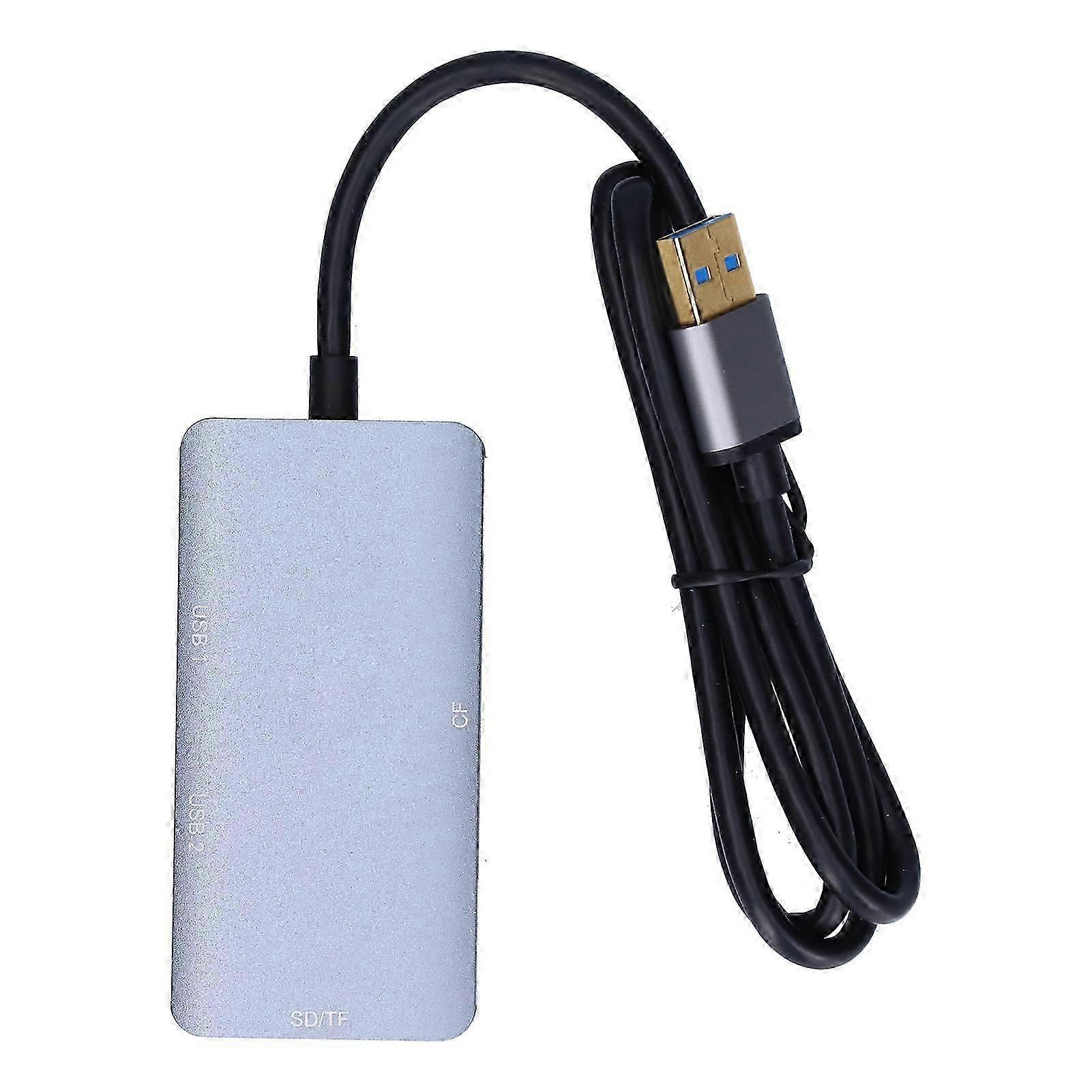 USB 3.0 Card Reader 5 in 1 Multifunctional Portable with Two Way Transmission for Vista OS X