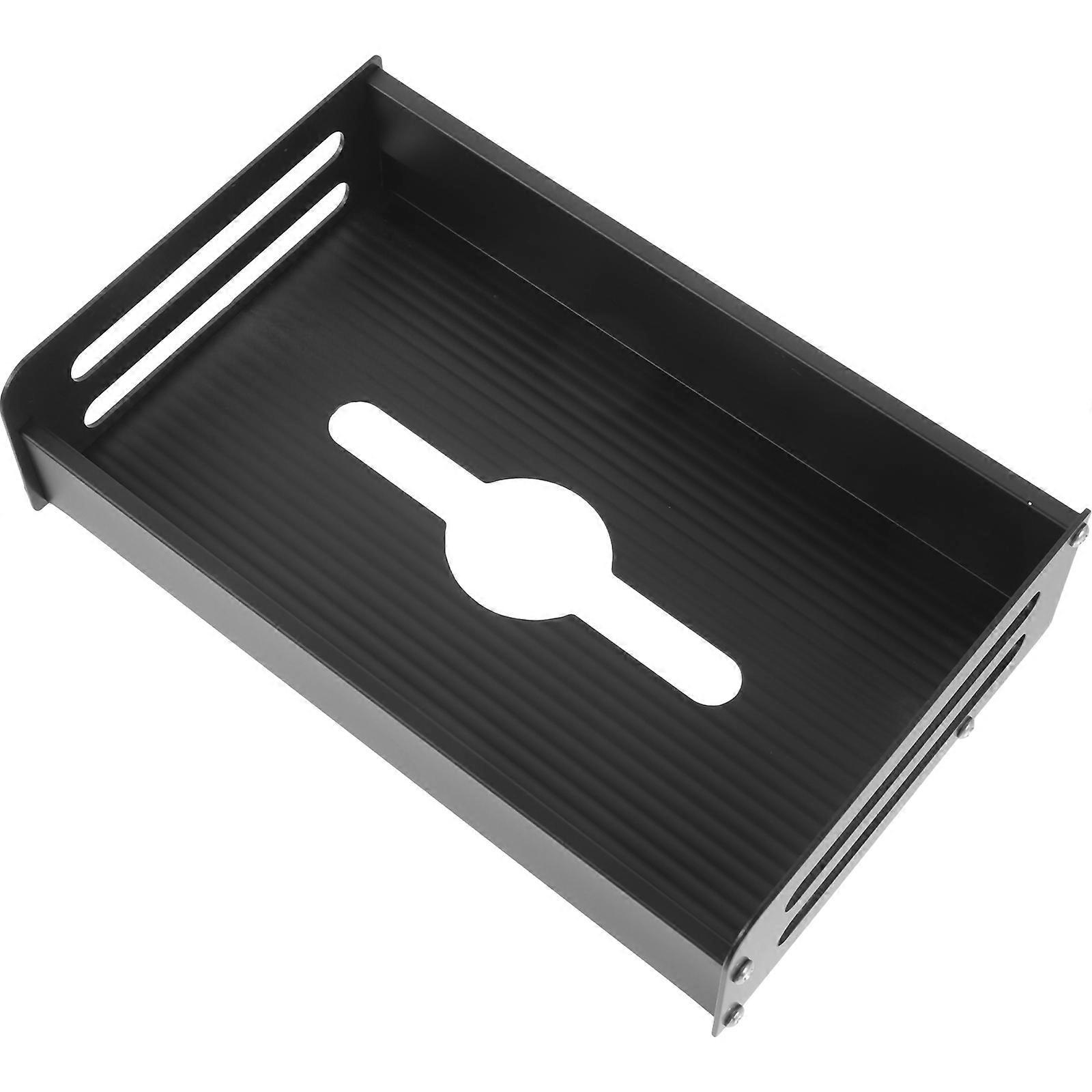 Bathroom Storage -Mounted Shelf for Kitchen Use 2Pcs Black