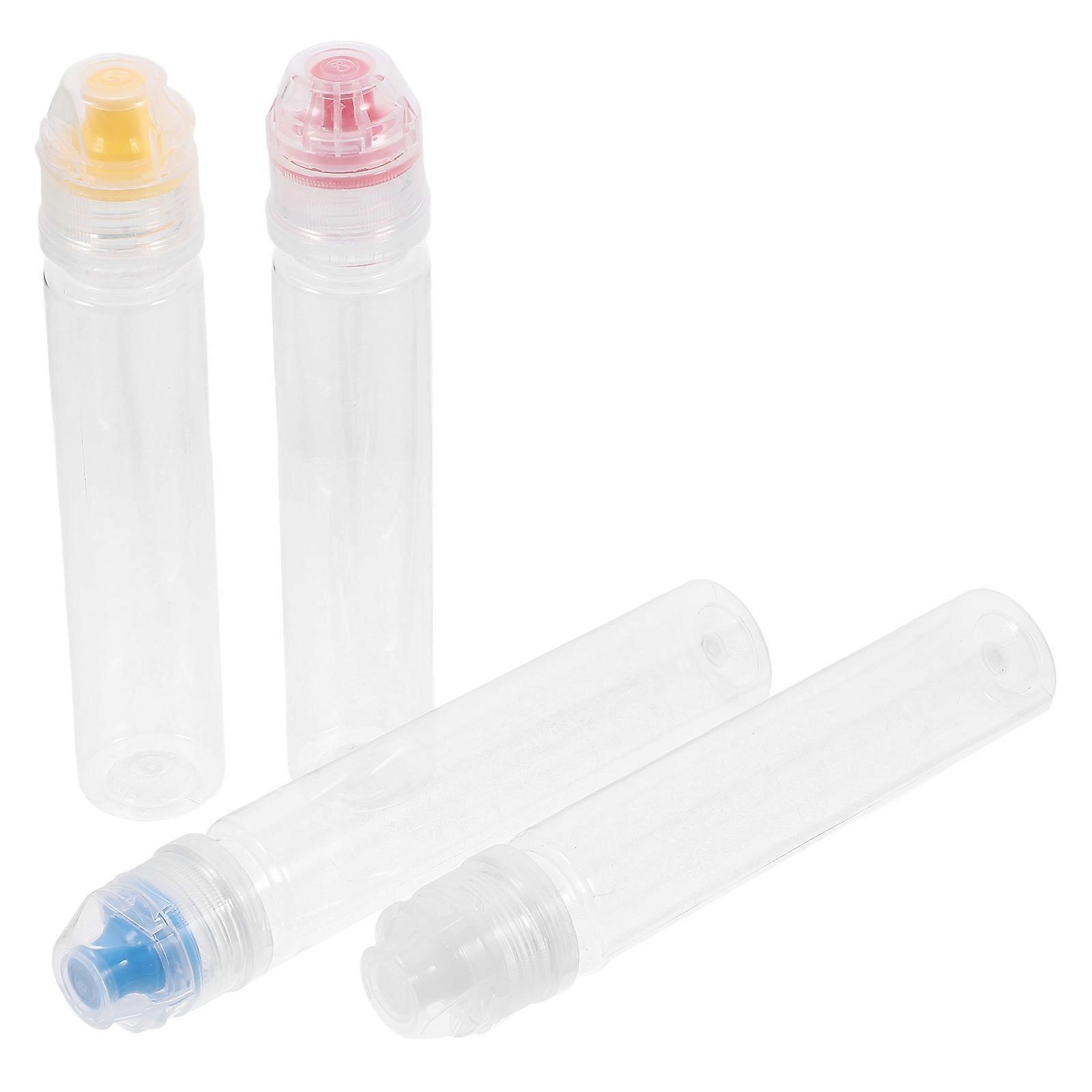 Condiment Dispenser Bottles 16Pcs Transparent PET Containers With Quantity Monitoring For Travel And Home Cooking