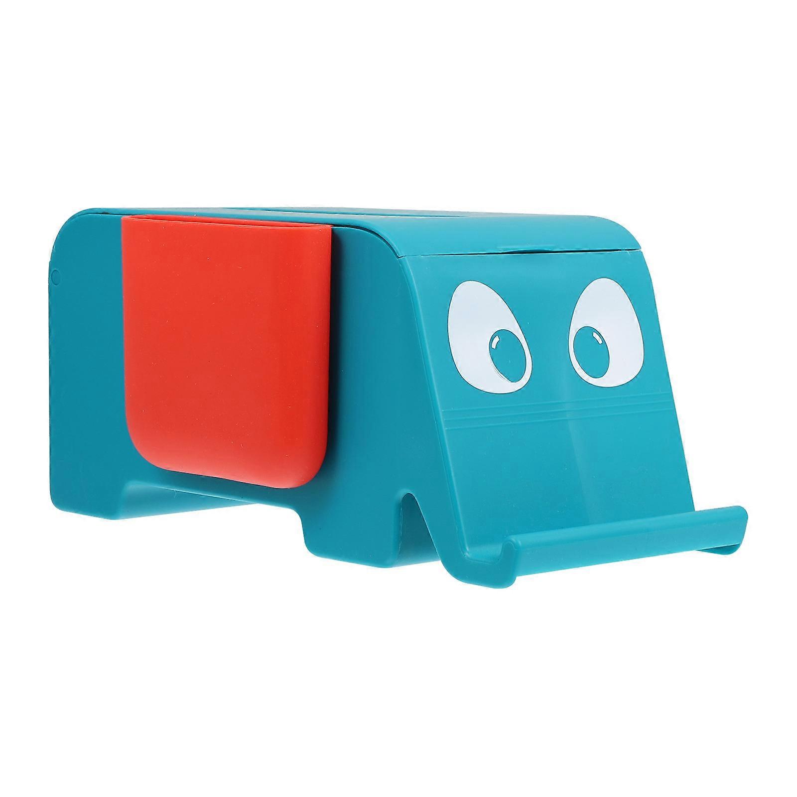 Elephant Shaped Tissue Storage Box 2Pcs Decorative Sundries Holder for Home and Office Use in Red