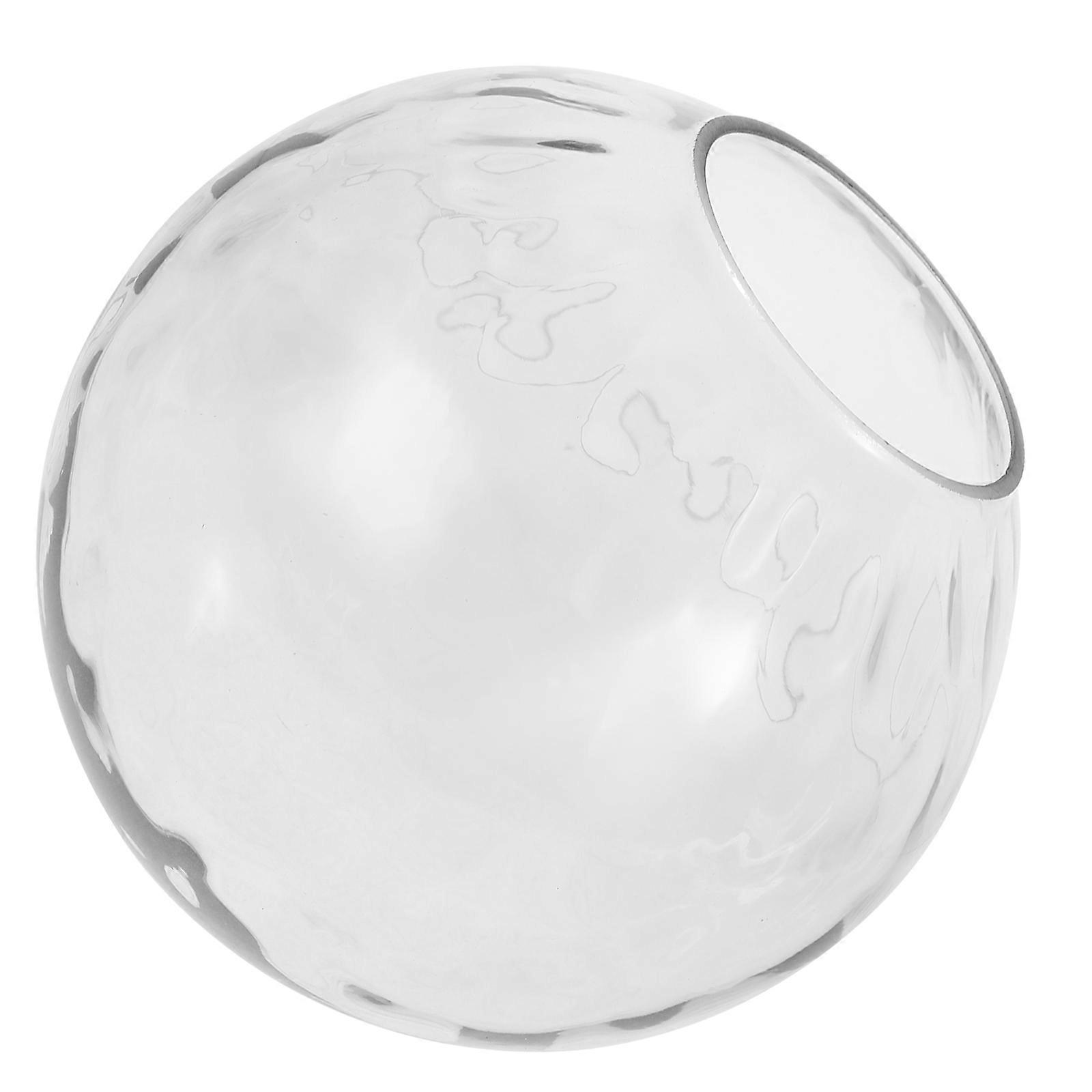 Abat-jour de rechange en verre transparent pour lampe suspendue, 2 pièces