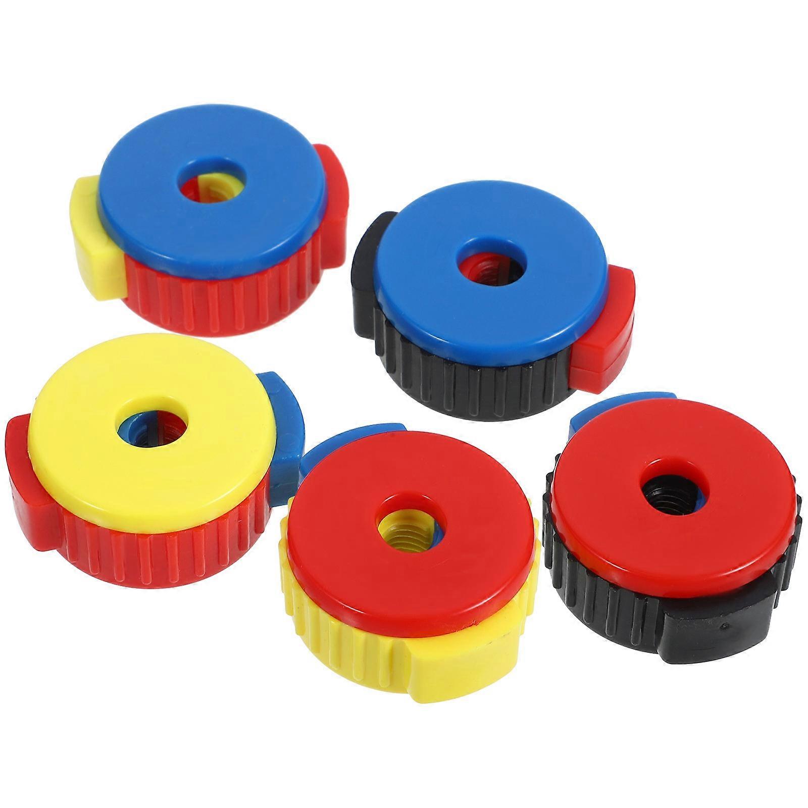 25Pcs Quick Release Cymbal Nuts Plastic for Percussion Drum Kit Use