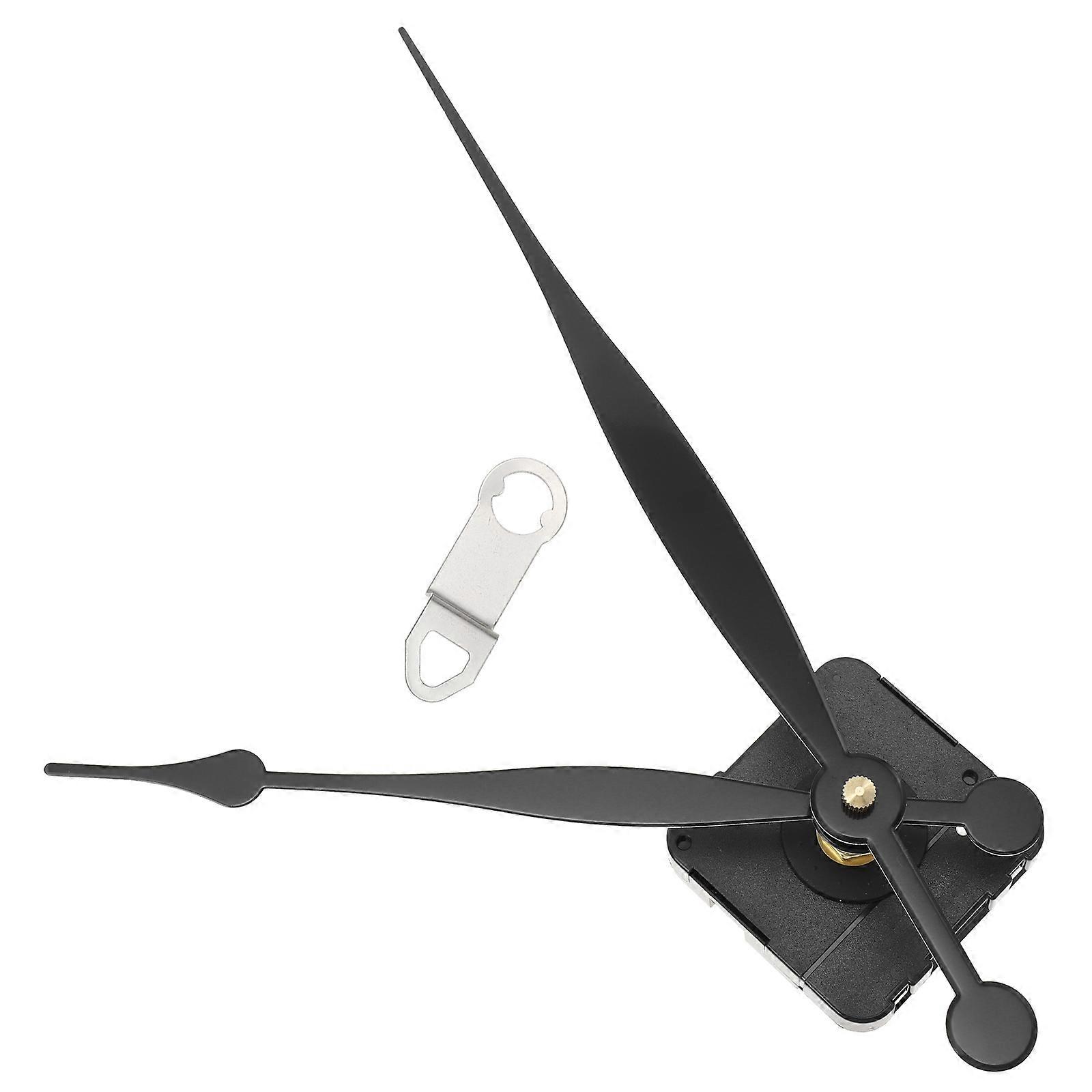 Durable High Torque Clock Movement for Wall Clock Replacement 1Set Black
