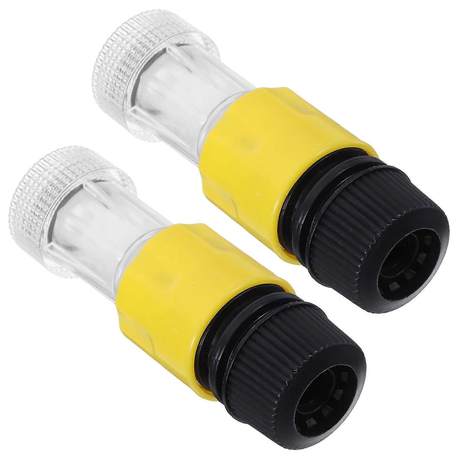 Pressure Washer Quick Connect Adapter for Car 5Sets High Strength Water Filter Connector