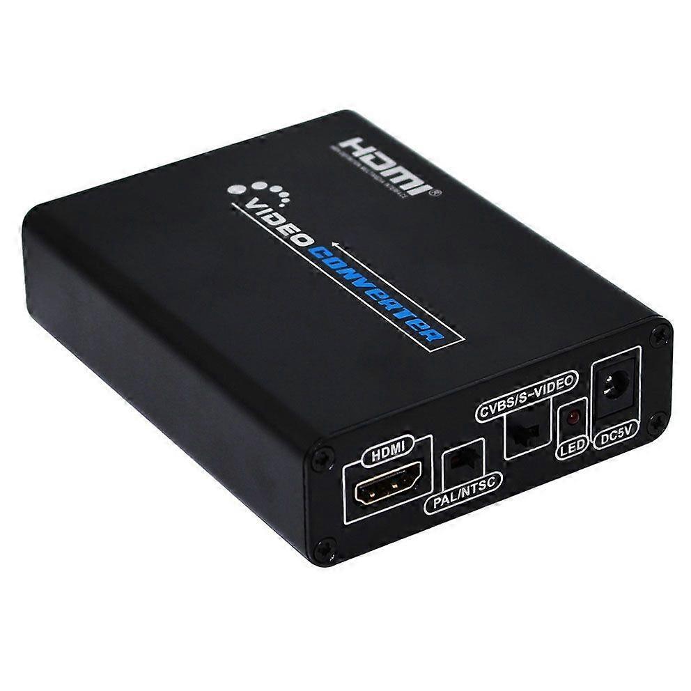 HDMI to Composite / AV S-Video Converter, UK Plug