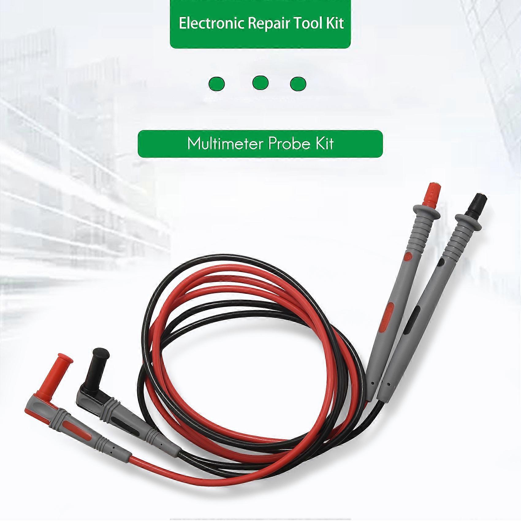 P1503B Multimeter Test Leads Kit, Replaceable Multimeter Probes Set