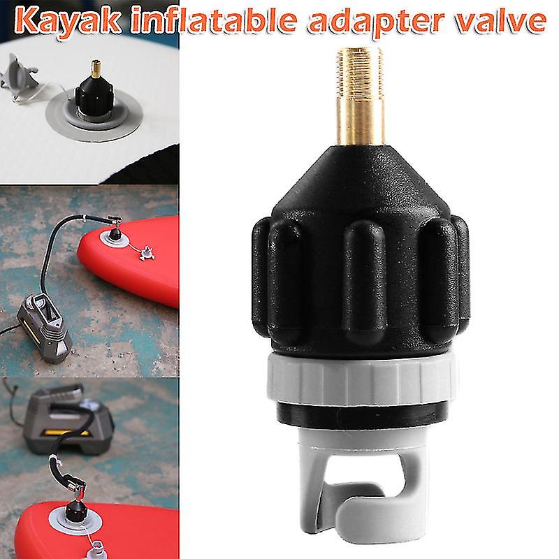 Inflatable Boat Sup Pump Adapter Air Pump Valve For Kayaking