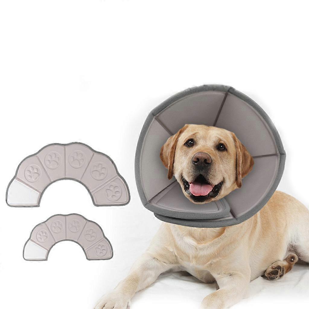 Soft Protective Recovery Dogs collars for After Surgery, Adjustable Elizabethan