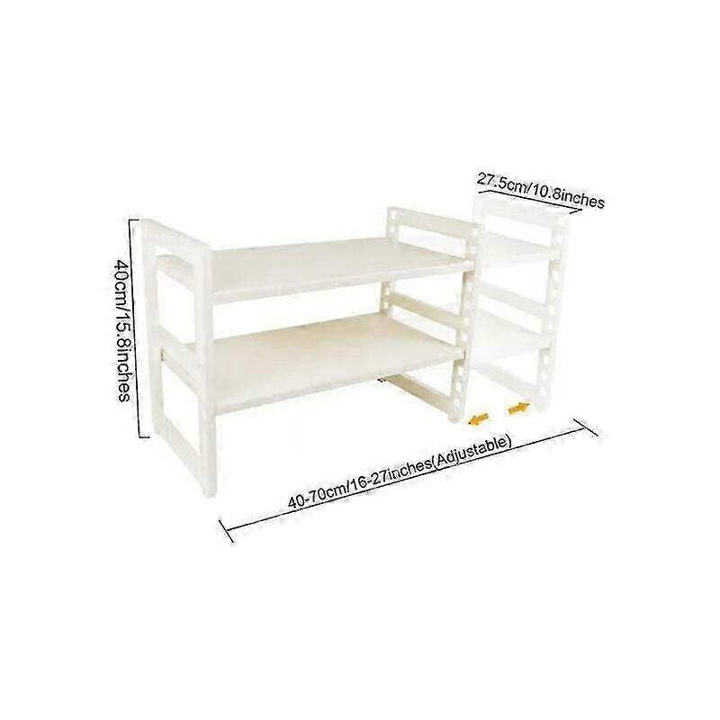 Under Sink Storage Solution, Expandable Storage Racks, Adjustable Height, Easy Installation, Customizable Space For Kitchens, Bathrooms, Entryways