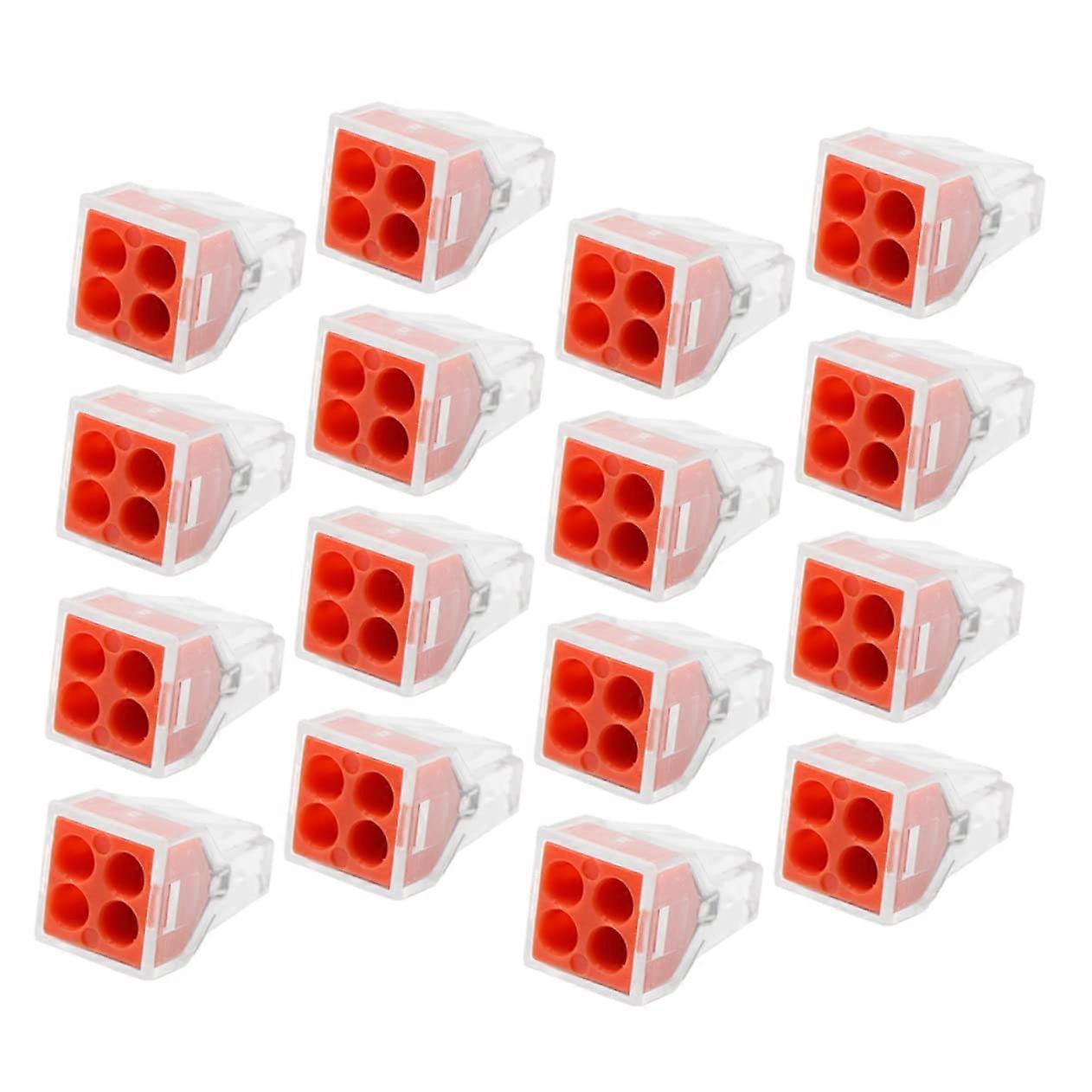 Hardwire Connector Insulated Terminal 30 Pcs Cable Connector For Wire To Wire Connections