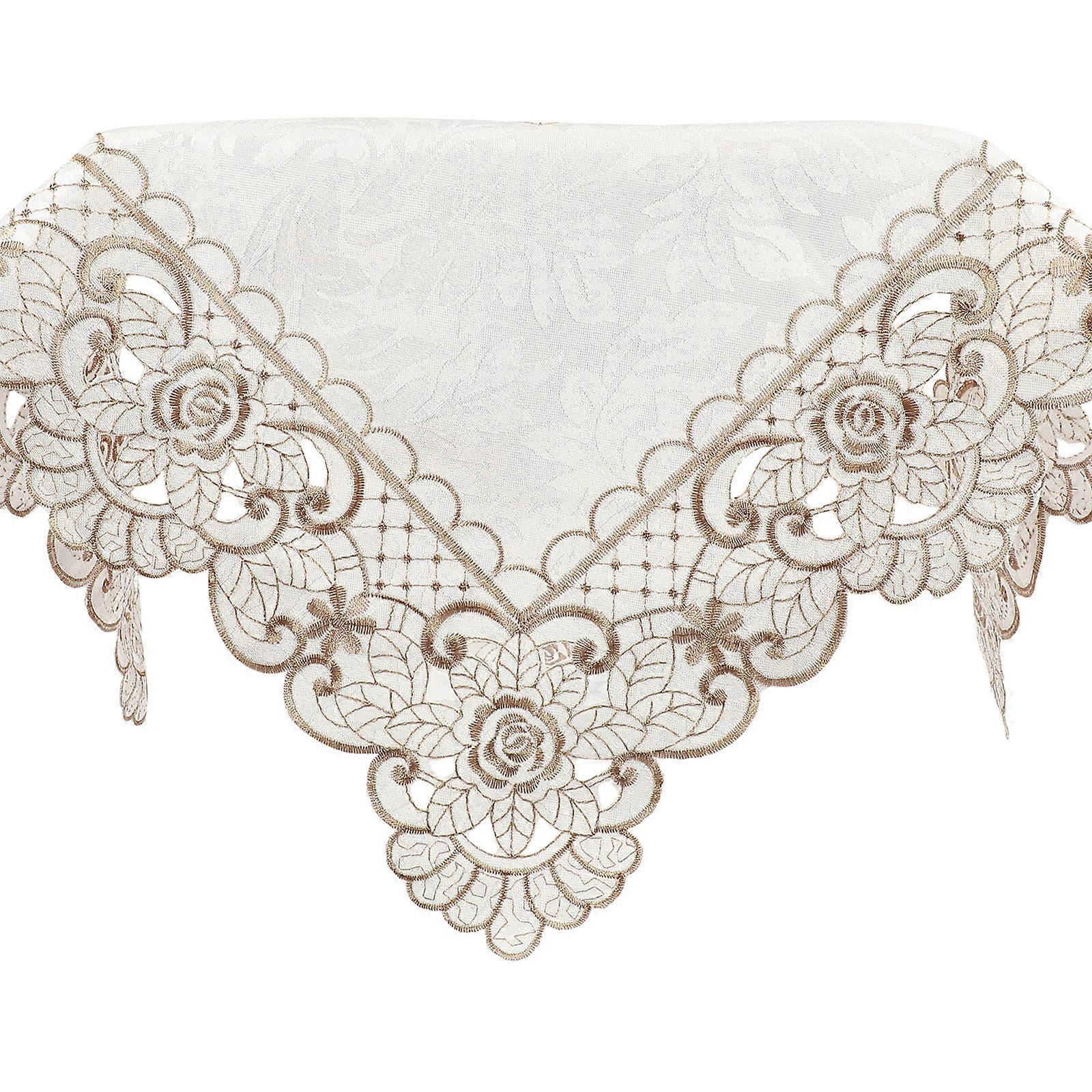 Light Grey Microwave Oven Cover for Decoration Kitchenware Cloth