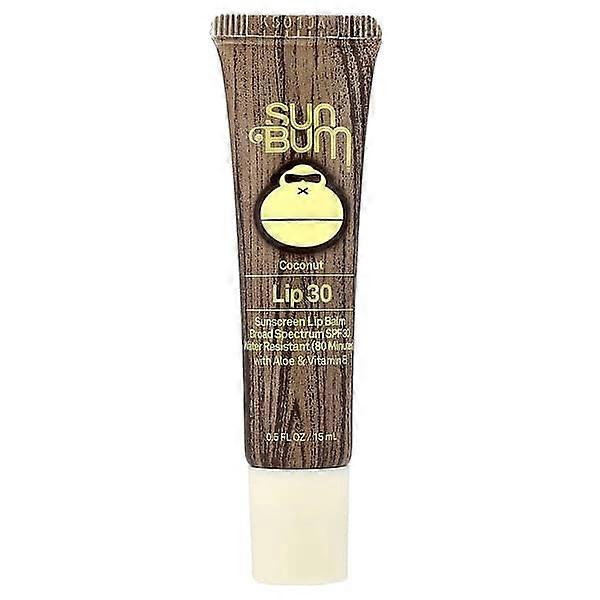 Sun Bum, Sunscreen Lip Balm, SPF 30, Coconut, 0.5 fl oz (15 ml)
