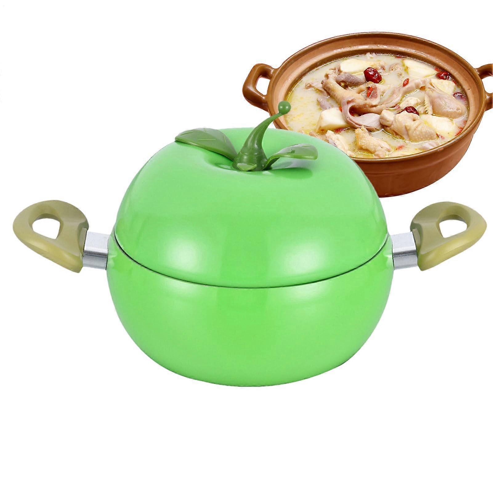 Sauce Pan With NonStick Coating, Induction Compatible, With Lid, Stove Cookware For Soup Milk Braising