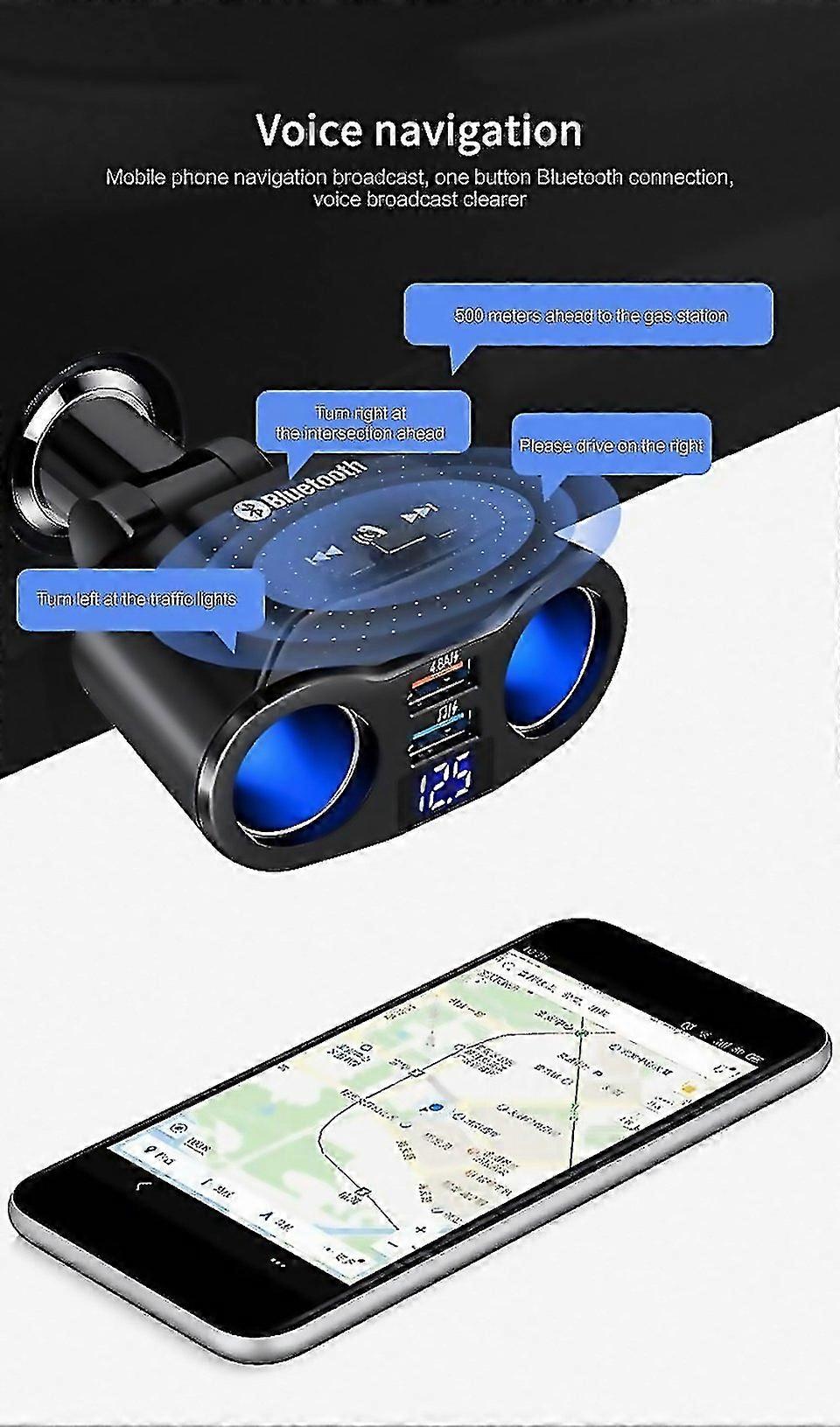 For Support U Disk Music Play Multifunctional Car Mp3 Player Portable Fm Transmitter