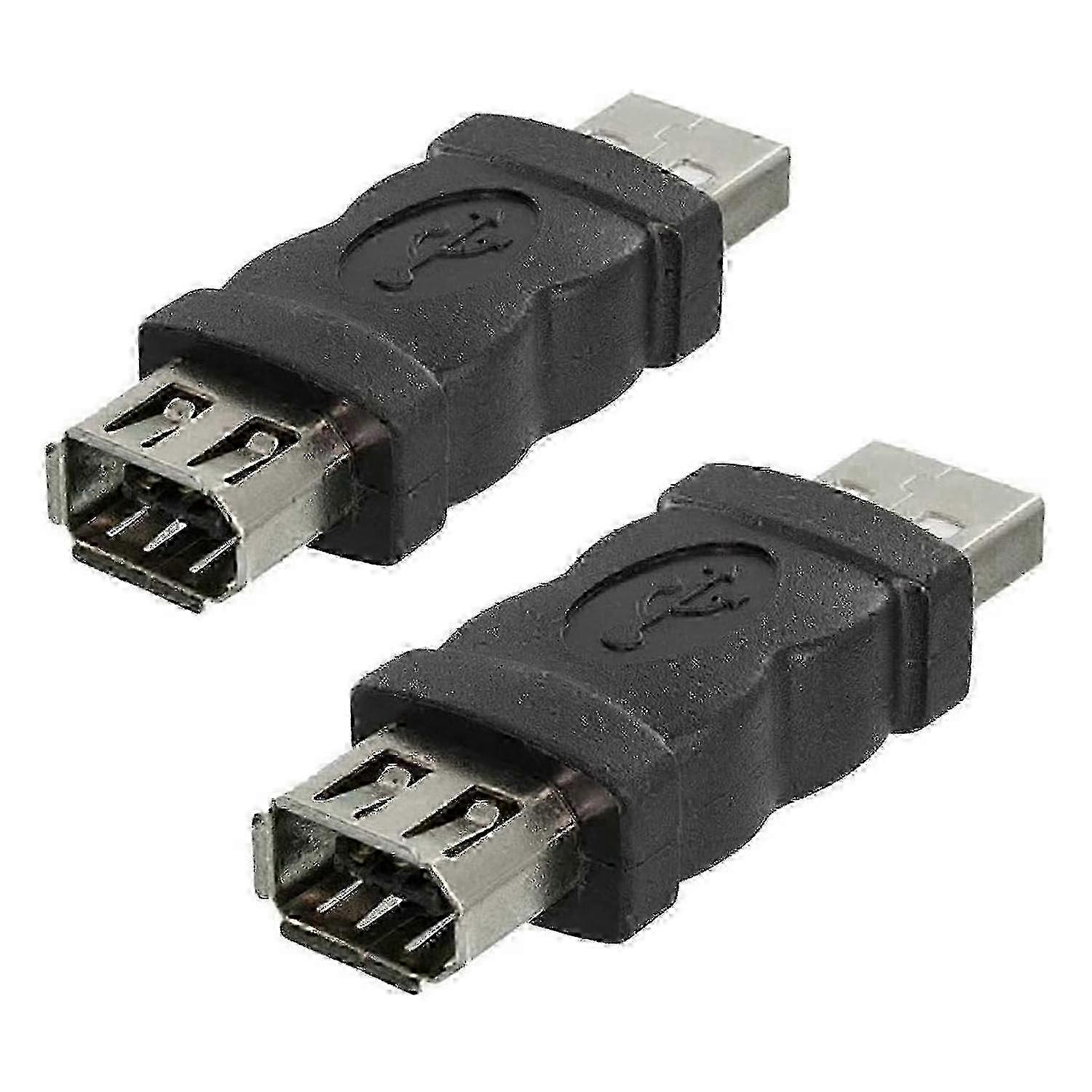 FireWire 400 1394 Adapter with USB 2.0 Compatibility: AM to 6P Female Connector