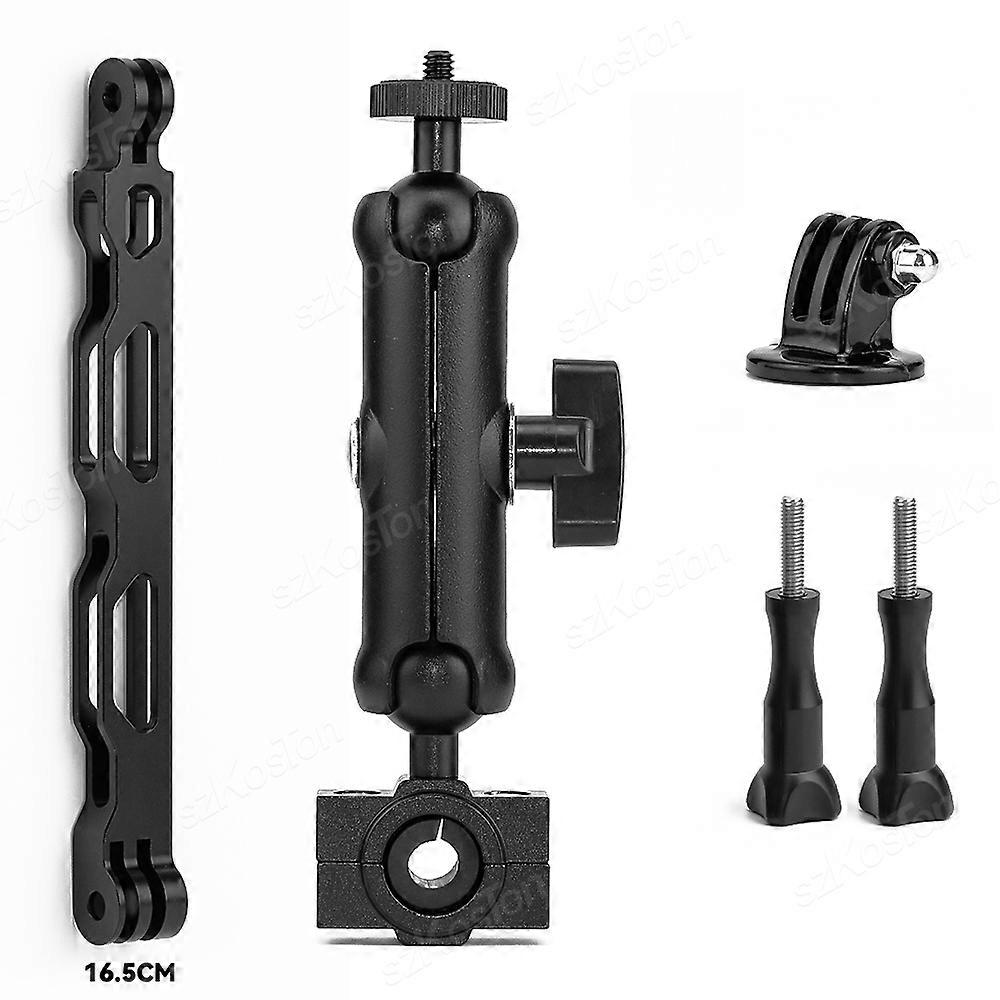 For GoPro 13 12 11 10 Motorcycle Bicycle Holder Handlebar Mount Bracket For Insta 360 X5 X4 DJI OSMO 360 Action 5 Pro Accessory