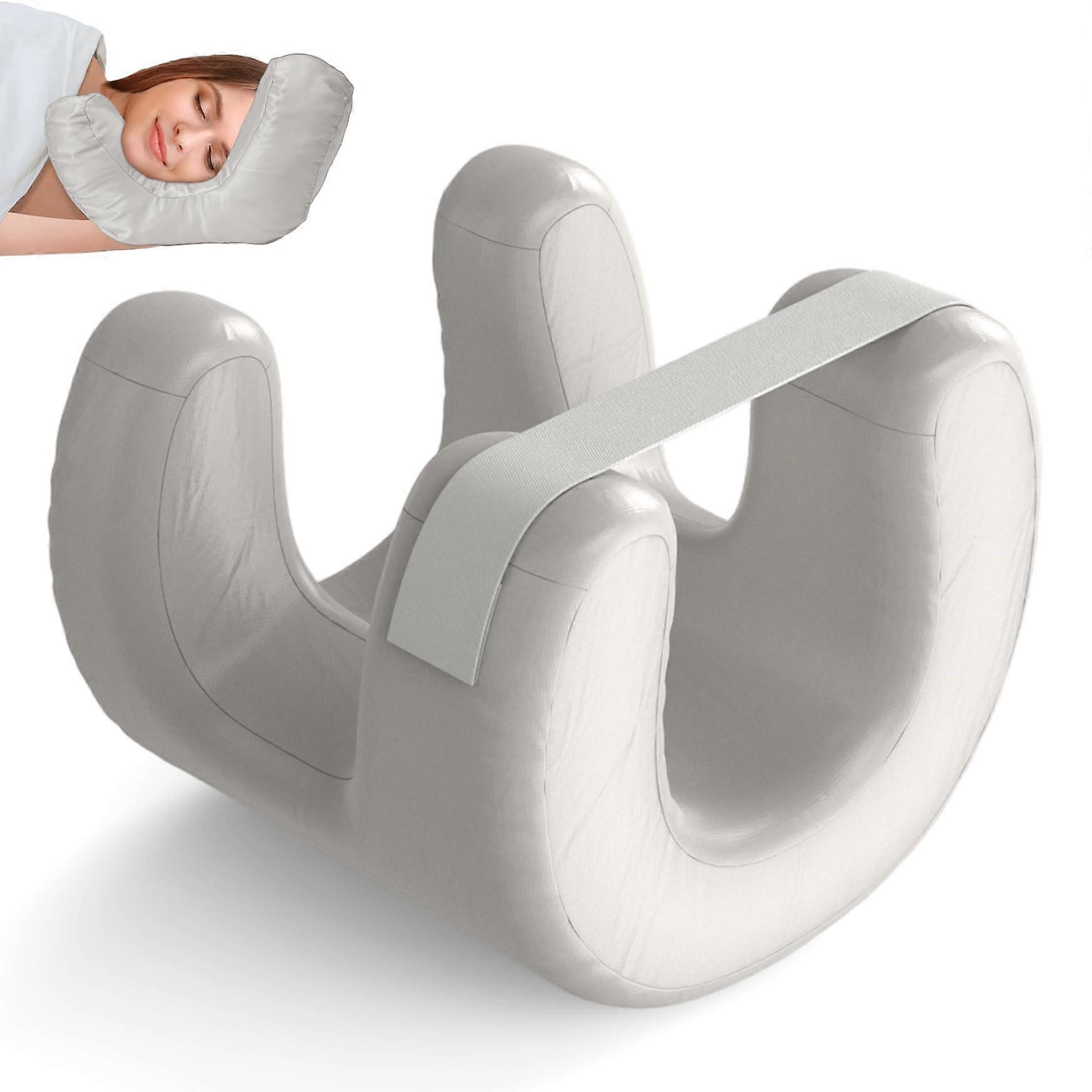 Memory Foam AntiWrinkle Pillow With Silk Fabric Cover For Side Sleeper