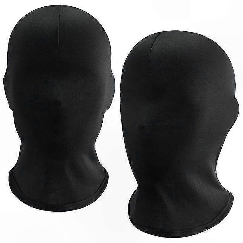 2-Pack Full Face Masks for Halloween Parties and Costumes Unisex