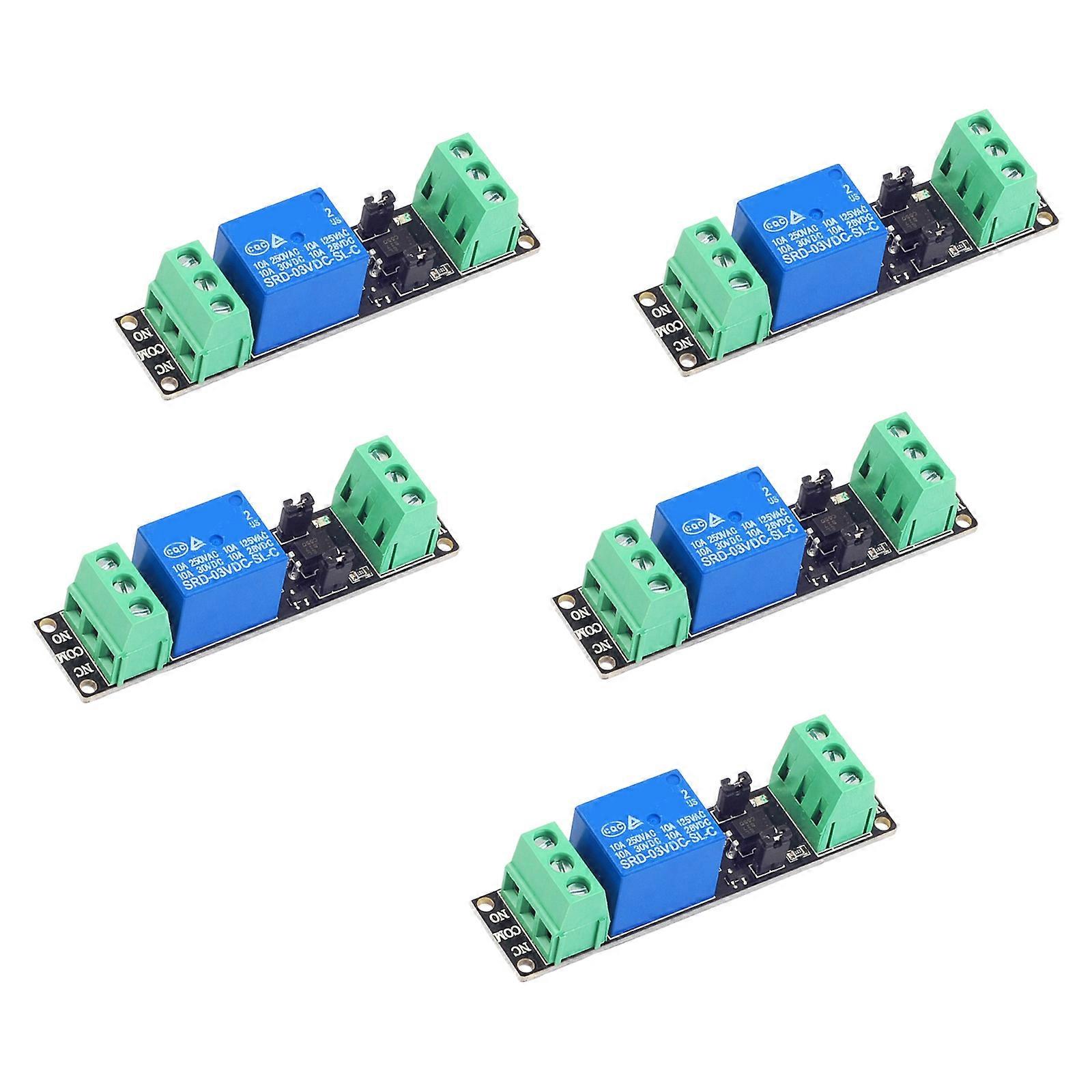 Isolated Relays Control Module For Low Voltages Applications And Electronics Projects Multicolor