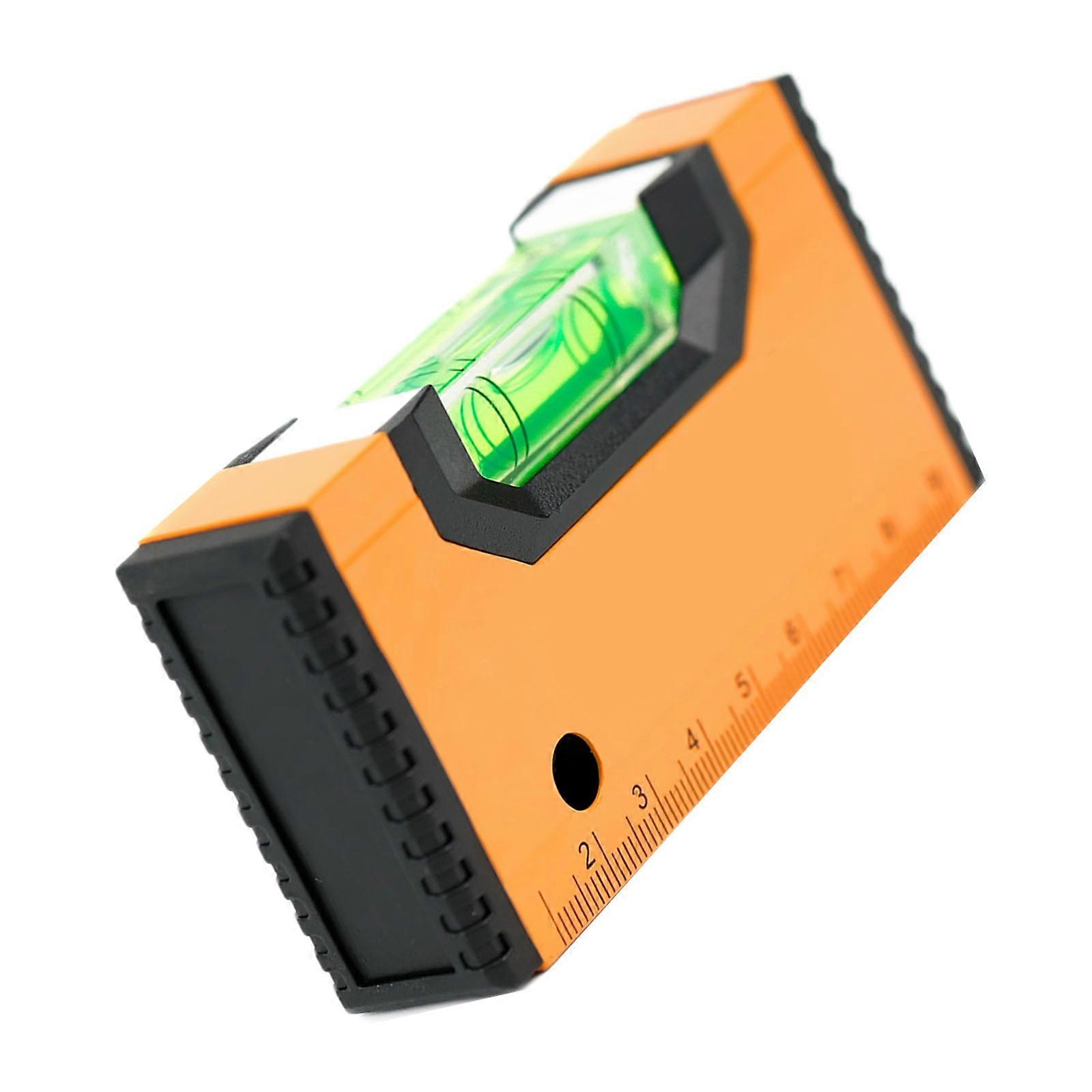 Precise Magnetic Level Instrument Premium Aluminum Alloy For Reliable Vertical Horizontal Check Construction Decorating Multicolor