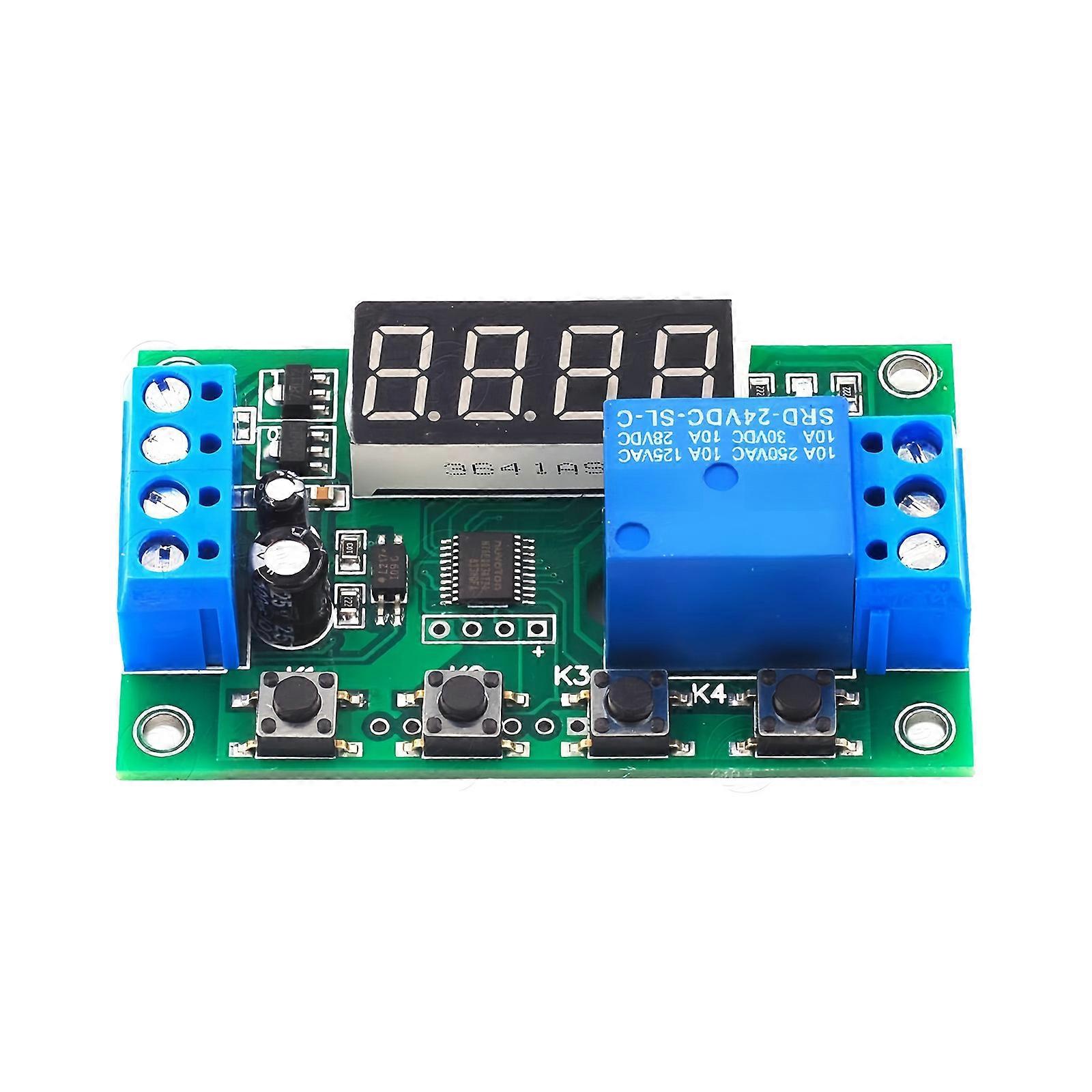 Programmable Delay Controls Module With Cyclics Power Off Feature For Industrial And Home Automation Multicolor