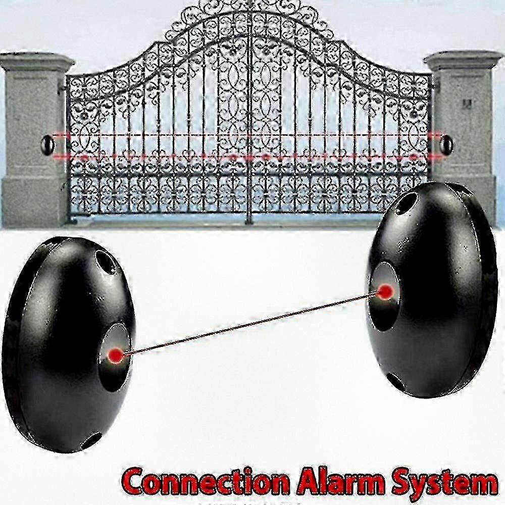 2pcs Automatic Infrared Beam Sensor for Door Security Alarm System with Light Detection