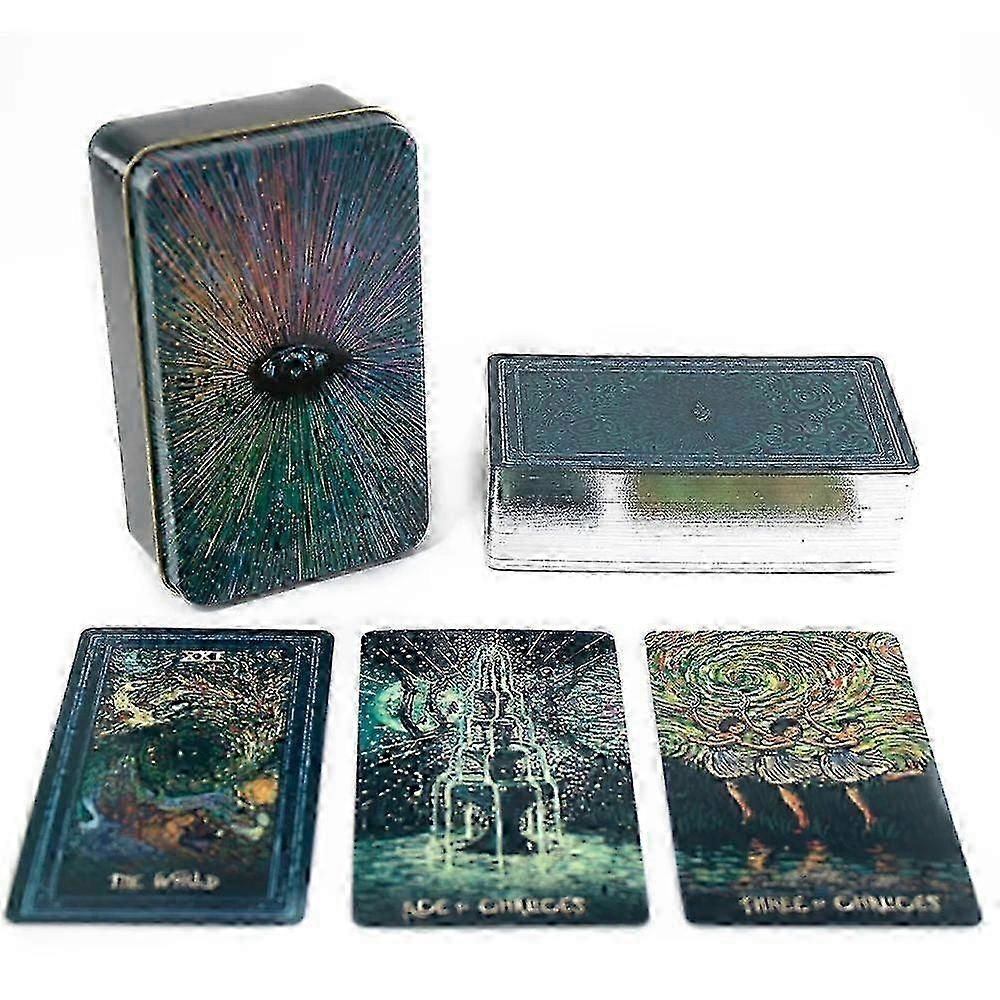 Prisma Visions Tarot Deck - Sixth Edition English Edition with Iron Box